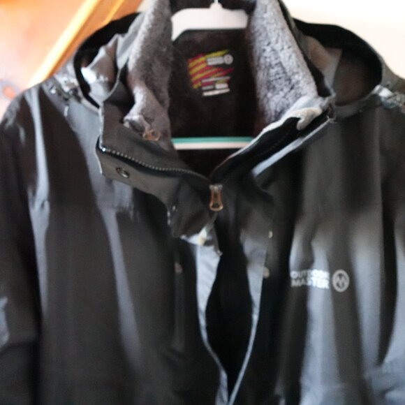 Womens Winter Jacket Size XXL with Removable Inner Fleece Jacket EUC - Picture 12 of 16